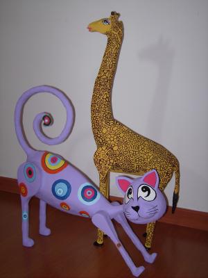 "Cat and Giraffe" by Jorge Eduardo