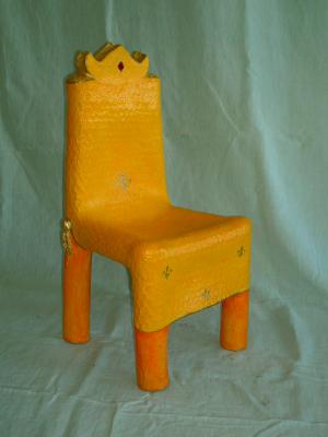 "prince chair" by Erna Rea Valentini