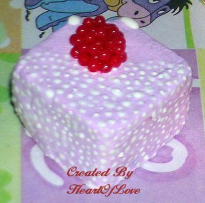 "Fake Raspberry Cake" by Irene Ng