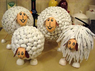 "sheeps" by Shulamith Cohanim