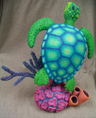 "Teal Turtle" by Philip Bell