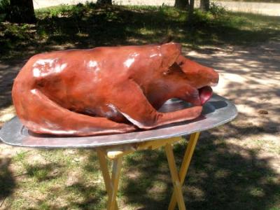 "Roast Pig" by Joey Lopez