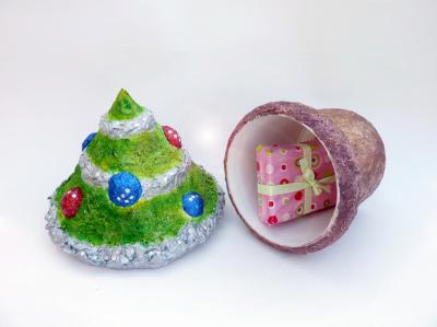 "Christmas Tree Box #3- Top off" by Anat Bar Am