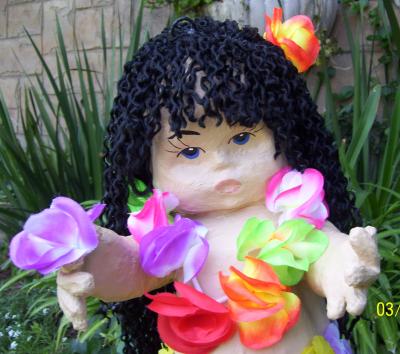 "Hula Girl - Piñata (close up)" by Loretta Nel