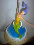 Sculpture / Lamp: Mermaid by Adriana Di Macedo