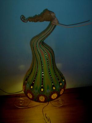 "Sculpture / Lamp: Spring Dancer" by Adriana Di Macedo