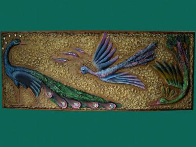 "Decorative panel "Birds"" by Margarita Amar