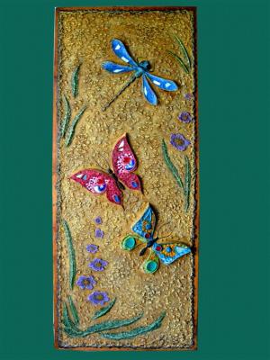 "Decorative panel "Butterflies"" by Margarita Amar