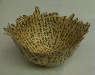 "First attempt: "Book" bowl" by Olivia Tejeda