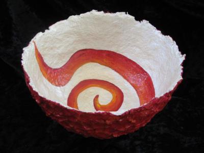 "spiral bowl" by Revital Hakim Strichman