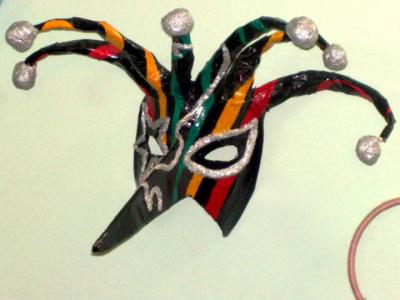 "Long nosed Theater Commedia mask" by Mariam Nawaz