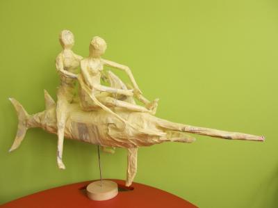 "Riding a Swordfish" by Aneta Ribarska
