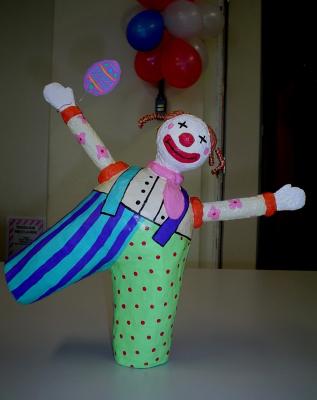 "clown" by Josane Gauer