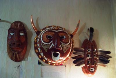 "African masks" by Alexander Shved