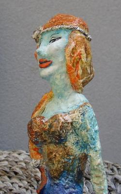 "Mermaid (detail)" by Marina Zigri