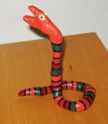 Orange snake by Herut Frostig