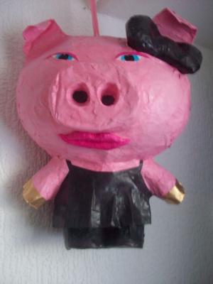 "Pig pinata" by Siobhan Gallgher