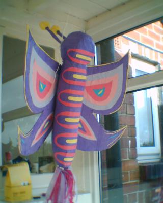 "Butterfly pinata" by Siobhan Gallgher