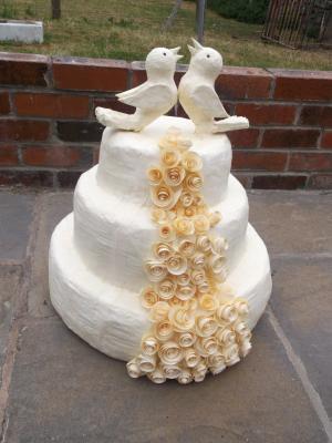 "Wedding cake pinata" by Siobhan Gallgher