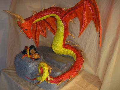 "Red Dragon ( Fire Dragon )" by Rok Jursic