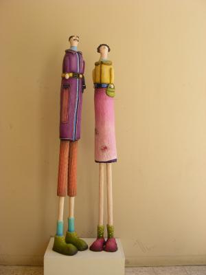 "tall couple" by Shosh Segev
