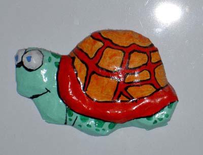 "Bathroom wall decoration - turtle" by Bilja
