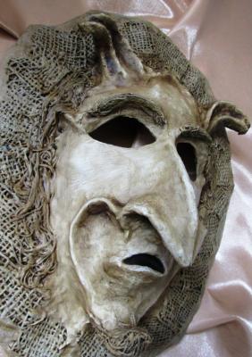 "Mask "Demon Abbahon"" by Elena Sashina