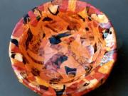 Orange bowl by Alison Day