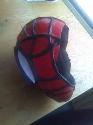 "Spiderman mask" by Anthony Corrigan