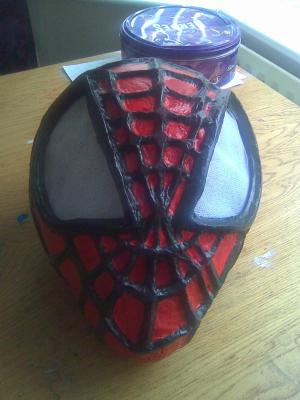 "Spiderman mask" by Anthony Corrigan