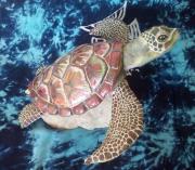 Sea turtle by Eva Goldman