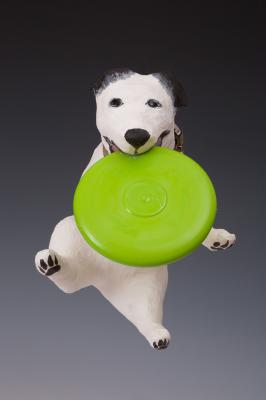 "Frisbee Dog" by Rebecca Deerwater