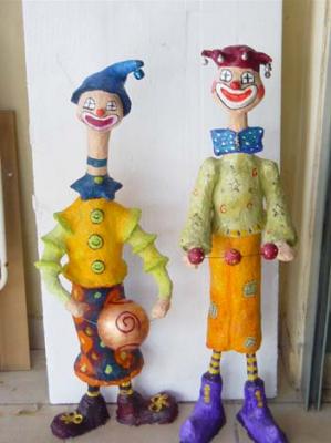 "clowns" by Mali Miller