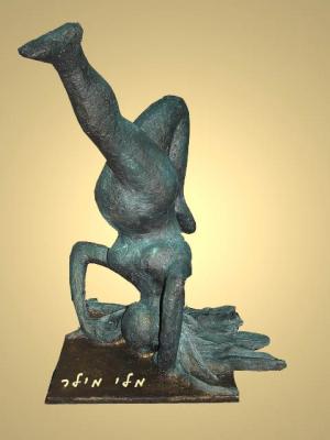 "like a bronze" by Mali Miller
