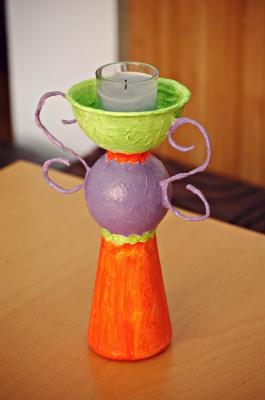 "A candle holder" by Branka Kordic