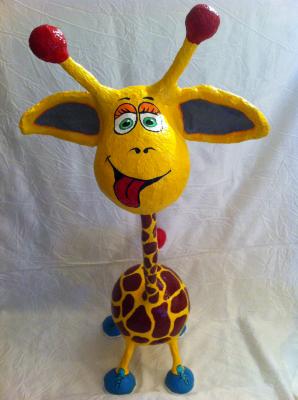 "giraffe marius" by Yehuda Kariv