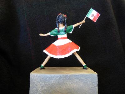 "Viva Mexico (back side)" by Nancy Hagerman