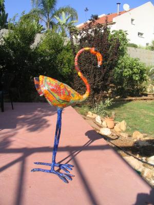 "Flamingo  No. 1" by Eugenio and Nidia Klein