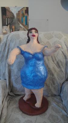 "Lady Blue" by Eugenio and Nidia Klein