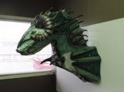 paper mache sea dragon by Matt  Anubis