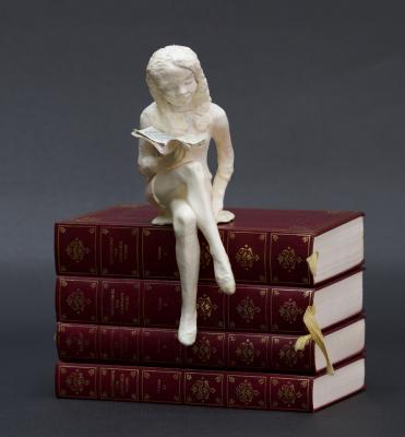 "Girl Reading" by Debbie Court