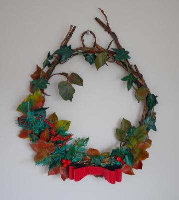 "Christmas wreath" by Debbie Court