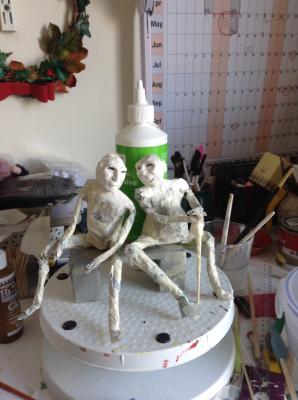 "Old Comrades (work in progress)" by Debbie Court