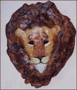 Dandy Lion....wall plaque by Pat Little