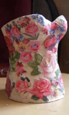 "Flowered corset" by Sara Hall