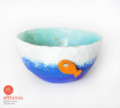 "Sea & fish bowl" by Efthimia Kotsanelou