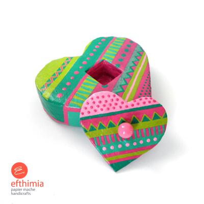 "Ethnic heart box" by Efthimia Kotsanelou