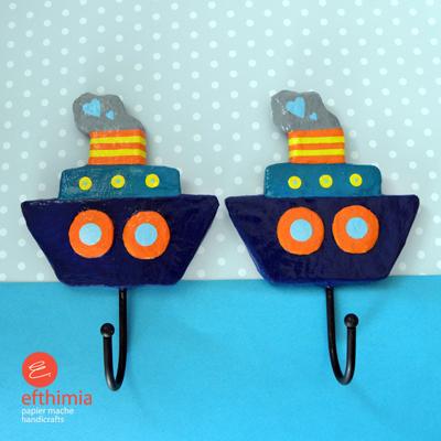 "Kids boat hangers" by Efthimia Kotsanelou