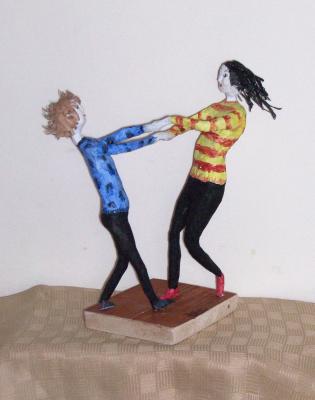 "Dancing couple" by Sarolta Kurucz