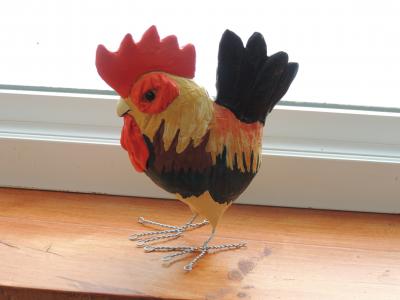 "Bantam rooster-Sold" by Cheryl Stone